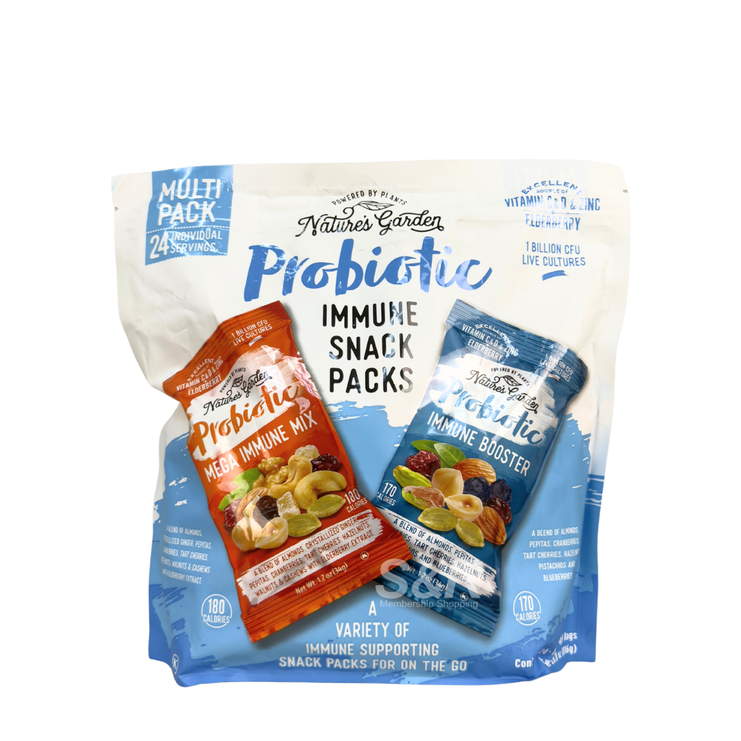 Nature's Garden Probiotic Immune Snack Packs 816g Nature's Garden Probiotic Immune Snack Packs 816g